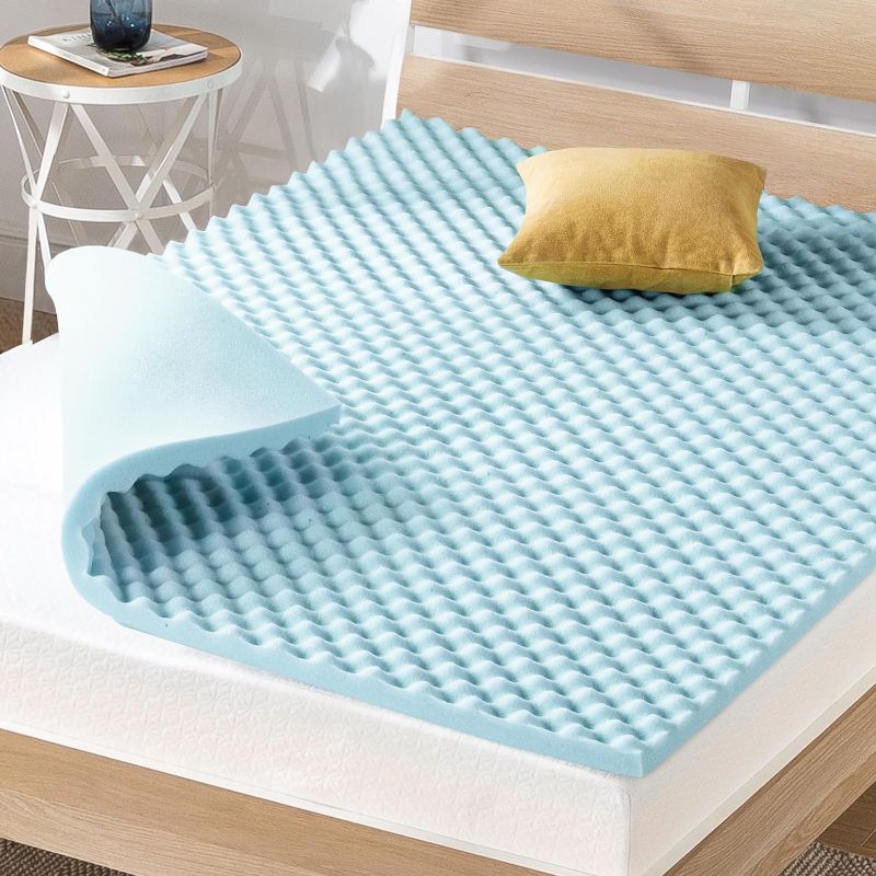 Photo 1 of  Mattress 1.5 Inch Egg Crate Memory Foam