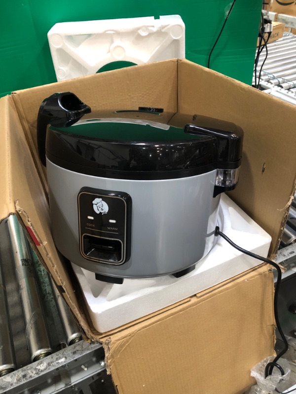 Photo 4 of 13L Commercial Large Capacity Rice Cooker for Resturant | 60 Cups rice cooked with One-Touch Operation | Auto keep warm for 12h