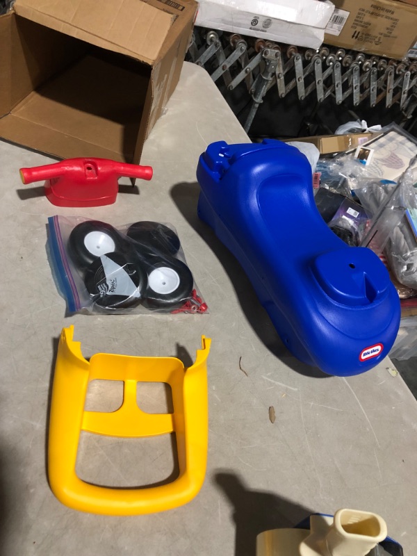 Photo 2 of ***USED - LIKELY MISSING PARTS - UNABLE TO VERIFY FUNCTIONALITY***
Little Tikes Push and Ride Racer – (Amazon Exclusive), 22"L x 10"W x 17"H