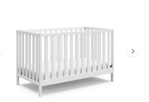 Photo 1 of *******UNKNOWN IF COMPLETE*******
Storkcraft Petal 4-in-1 Convertible Mini Crib (White) – GREENGUARD Gold Certified, Converts to Daybed and Twin-Size Bed, Includes Bonus 2.75-inch Mini Crib Mattress, Mini Crib with Mattress Included