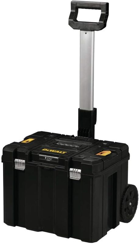 Photo 1 of ***MAJOR DAMAGE - SEE COMMENTS***
DEWALT TSTAK Rolling Tool Box, Mobile Storage, Extra-Deep Storage, Durable, Allows Stacking (DWST17820)
