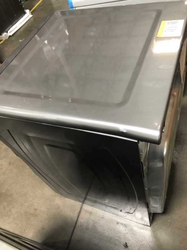 Photo 3 of Whirlpool 7.4 cu. ft. Vented Electric Dryer in Chrome Shadow