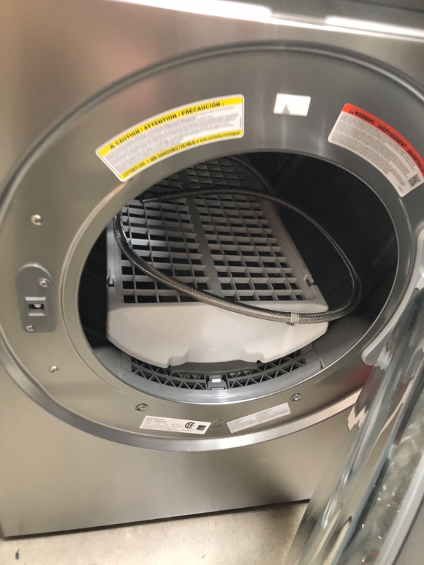 Photo 6 of Whirlpool 7.4 cu. ft. Vented Electric Dryer in Chrome Shadow
