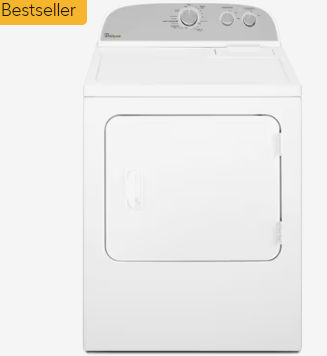Photo 1 of Whirlpool  7-cu ft Electric Dryer (White)