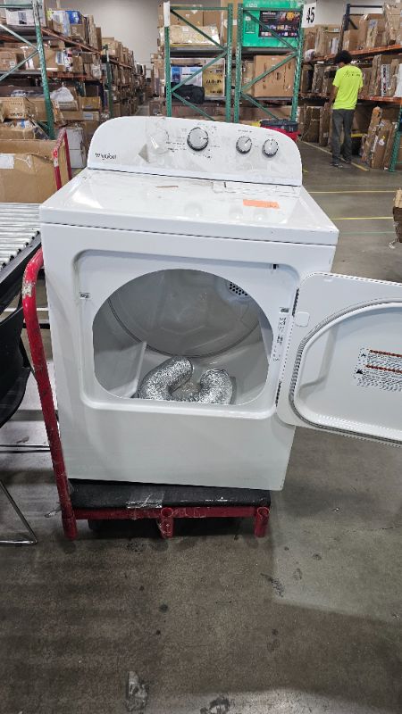 Photo 1 of Whirlpool Extra Large Vented Electric Dryer ( White )