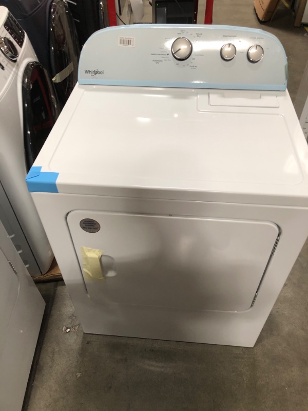 Photo 2 of Whirlpool 7-cu ft Electric Dryer (White)