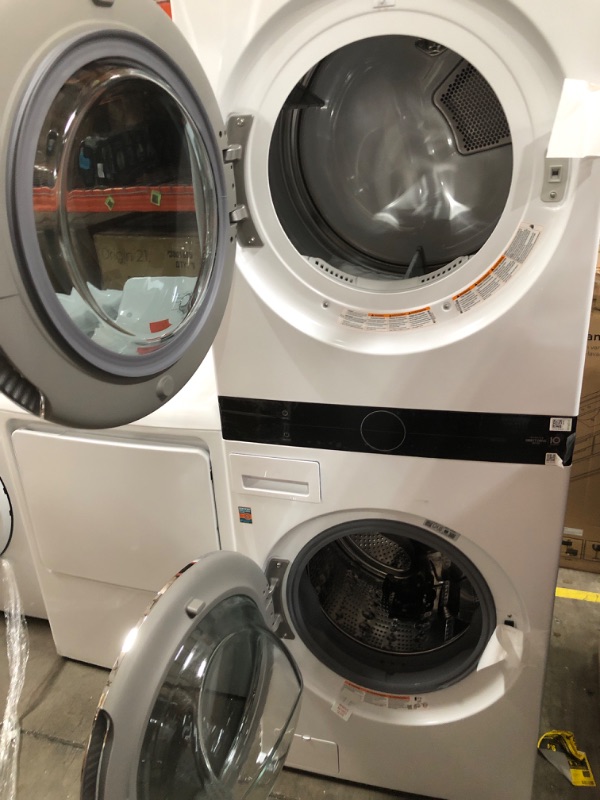 Photo 5 of LG WashTower Electric Stacked Laundry Center with 4.5-cu ft Washer and 7.4-cu ft Dryer (ENERGY STAR)
