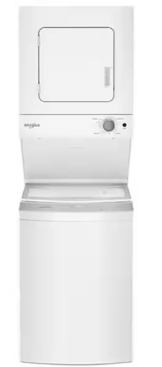 Photo 1 of Whirlpool 1.6 cu. ft. White All-in-One Vented Electric Washer Dryer Combo with 6-Wash Cycles and Wrinkle Shield