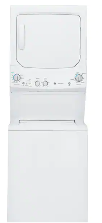 Photo 1 of GE 3.8 cu. ft. Washer 5.9 cu. ft. Electric Dryer Combo in White