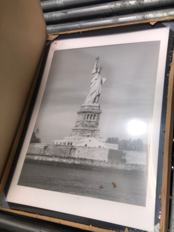 Photo 1 of 18x 24" black picture frame, black 2 ct.  