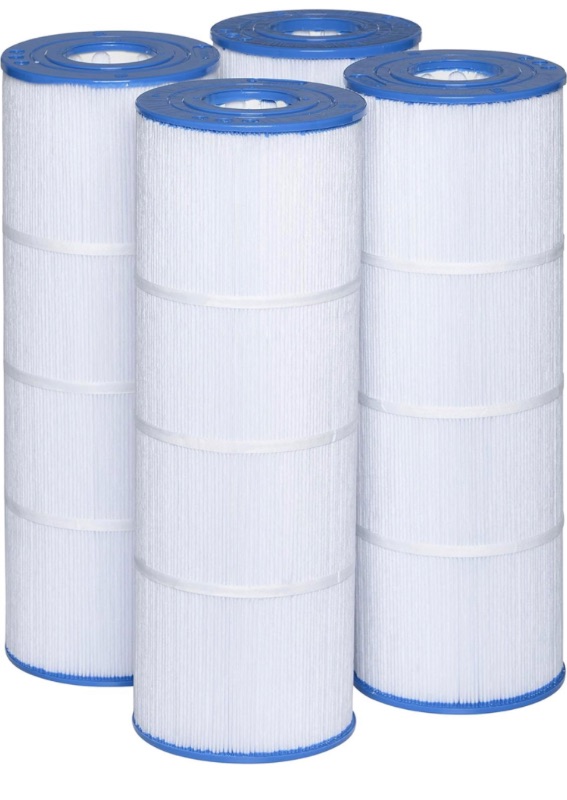 Photo 1 of All American Cartridges AA-H520 4 Pack Pool Filter Replaces Pentair CCP520, Unicel C-7472, Filbur FC-1978, FC-6475, Pentair Clean and Clear Plus 520, POOLPURE PLFPCC130