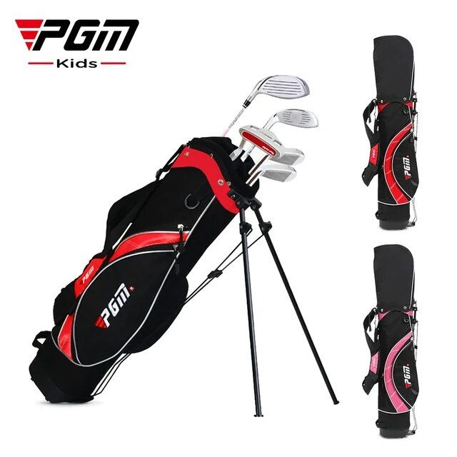 Photo 1 of ***MISMATCHED CLUBS - SEE PICTURES***
PGM Junior Golf Set, with Carrying Case, Red/Black