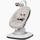 Photo 1 of 4moms MamaRoo Multi-Motion Baby Swing, Bluetooth Baby Swing with 5 Unique Motions, Grey