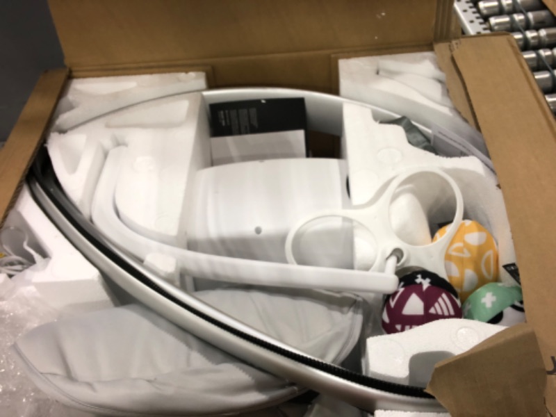 Photo 2 of 4moms MamaRoo Multi-Motion Baby Swing, Bluetooth Baby Swing with 5 Unique Motions, Grey