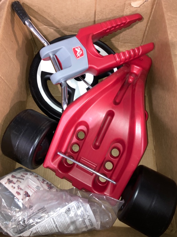 Photo 2 of (READ FULL POST) Radio Flyer Big Flyer Sport, Outdoor Ride On Toy for Kids Ages 3-7, Red Toddler Bike, Large