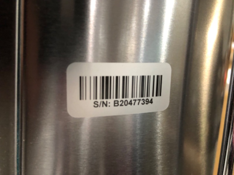 Photo 6 of ***USED - MAJOR DAMAGE - SEE COMMENTS***
simplehuman Slim Step Can Brushed Stainless Steel, 45 Liter/12 Gallon