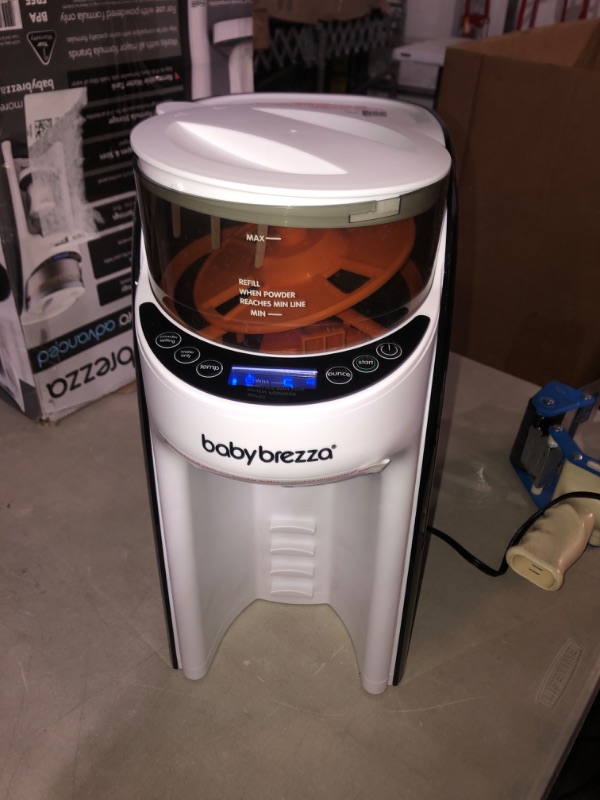 Photo 2 of (READ FULL POST) New and Improved Baby Brezza Formula Pro Advanced Formula Dispenser Machine - Automatically Mix a Warm Formula Bottle Instantly - Easily Make Bottle with Automatic Powder Blending