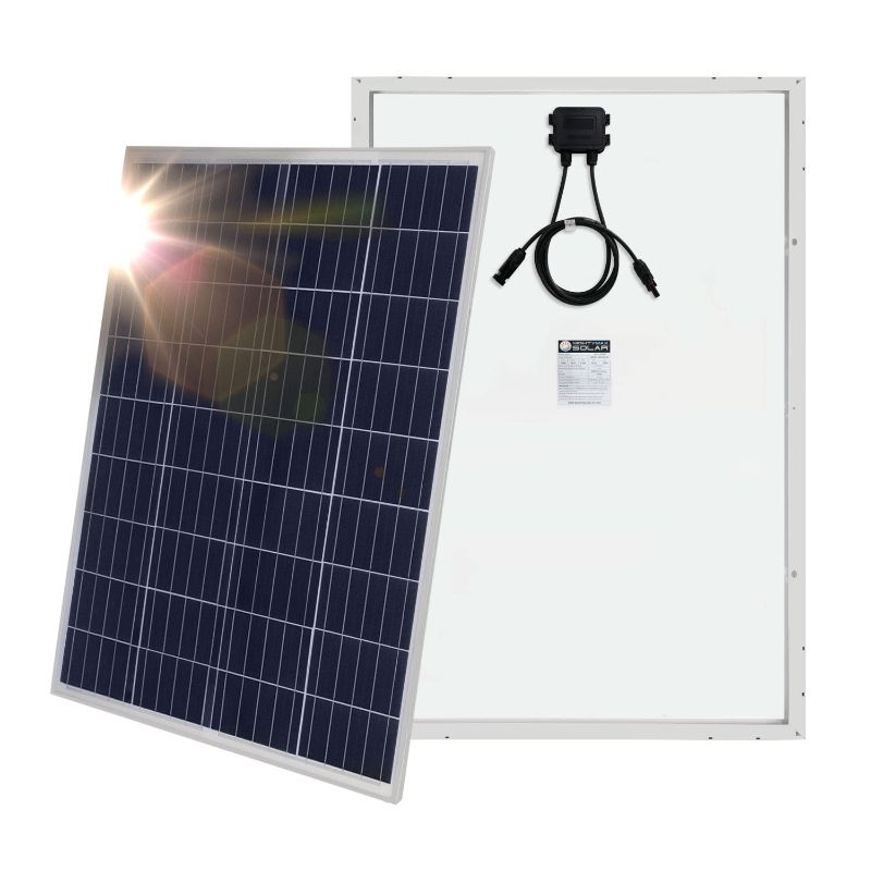 Photo 1 of 100 Watts 100W Solar Panel 12V - 18V Poly Off Grid Battery Charger for RV
