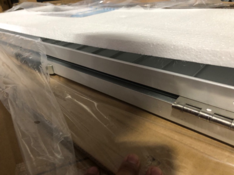 Photo 1 of Threshold Ramp 4" Rise Modular Aluminum Entry Ramps Indoor and Outdoor Maximum Load of 1800lbs for Wheelchair Doorway Scooter and Power Chair 4 Inch