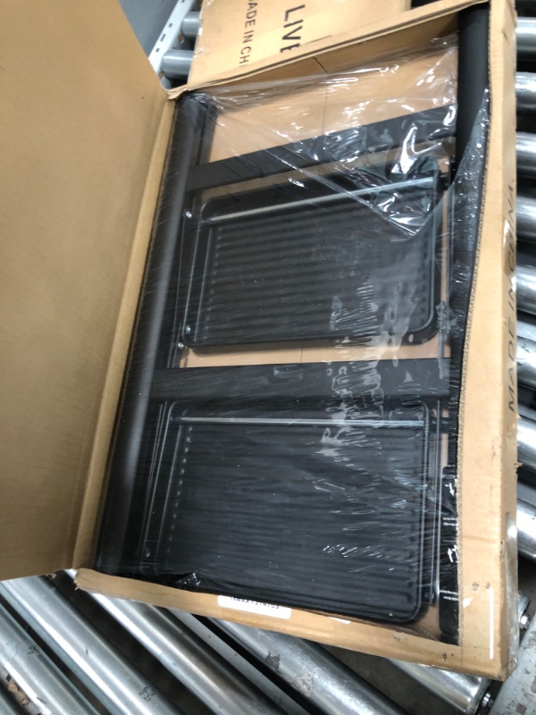 Photo 1 of Step Ladder EFFIELER 2 Step Ladder 2 Step Stool Folding Step Stool with Handrails, Sturdy Step Stool for Adult, 500LBS Capacity Sturdy& Portable Ladder for Home Kitchen Library Office Matte Black 2-Step