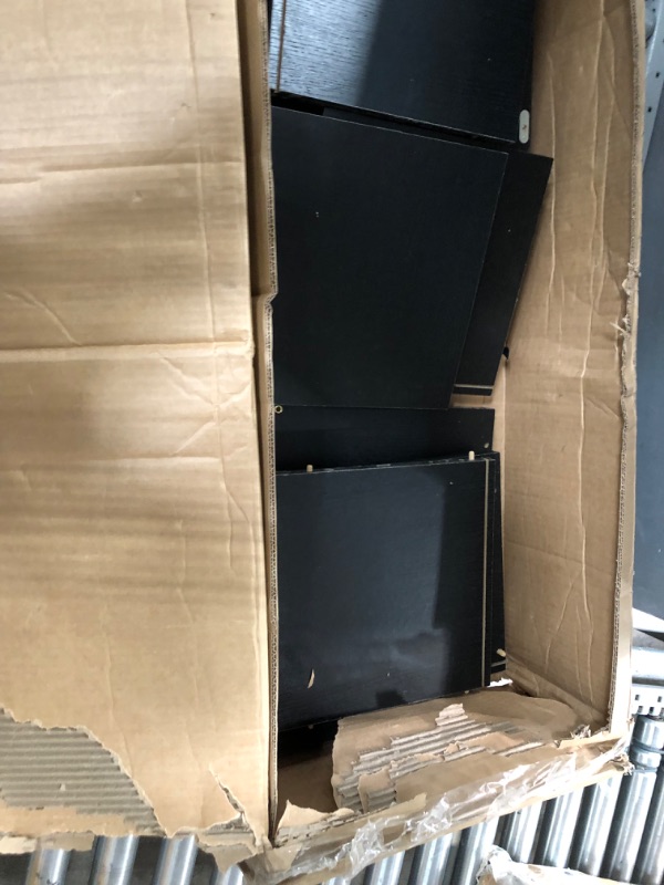 Photo 1 of Way Basics Eco Stackable Connect Storage Cube Cubby Organizer with Door (Tool-Free Assembly and Uniquely Crafted from Sustainable Non Toxic zBoard Paperboard) Black