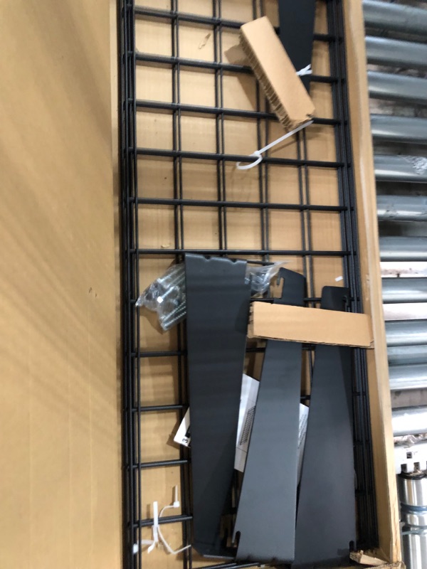 Photo 1 of Wallmaster 2-Pack 2x4ft Heavy Duty Garage Wall Shelving 45-inch-by-15-inch Wall Mount Garage Storage Rack Floating Shelves Max Load 400lb Black