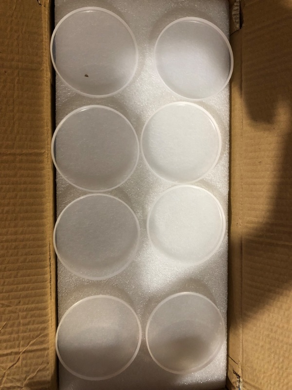 Photo 1 of ***MISSING ONE CARAFE***
Kook Small Glass Carafes with Lids, 17.3 oz, Set of 6
