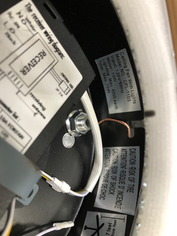 Photo 1 of LUDOMIDE Flush Mount Ceiling Fan with Light, 22" Modern Crystal Chandelier Ceiling Fan with Smart 4-Light Color Change, Dimmable LED Ceiling Fan, 6 Wind Speeds, Low Profile Ceiling Fan for Bedroom 22" Crystal Black