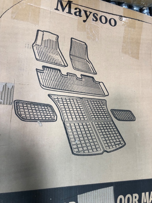 Photo 1 of maysoo premium car floor mats model y