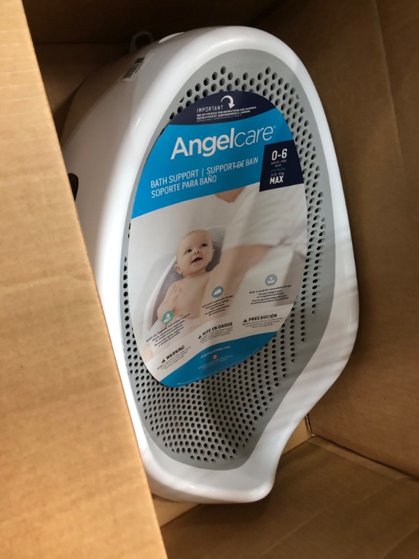 Photo 2 of Angelcare Baby Bath Support (Grey) | Ideal for Babies Less than 6 Months Old