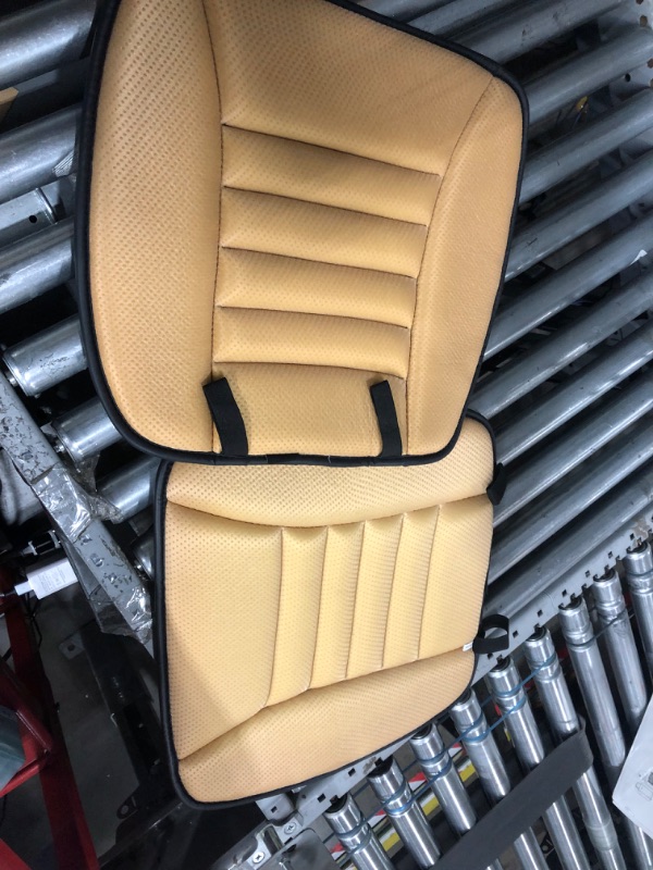 Photo 1 of Car Seat Cushions, Yellow/Orange