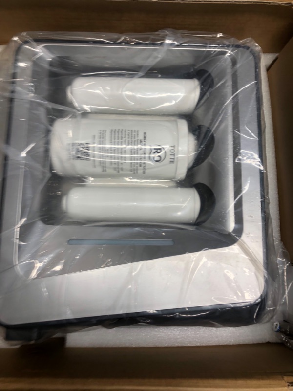 Photo 1 of TOTTE Tankless Reverse Osmosis System Ankless Ro Under Sink Water Filter NSF/ANSI 58 Standard 600gdp, 7-Stage High-Efficiency Water Filtration Reduce PFAS Reduce TDS 2:1pure to Drain Under Sink Water Filter Under Sink Water Filter