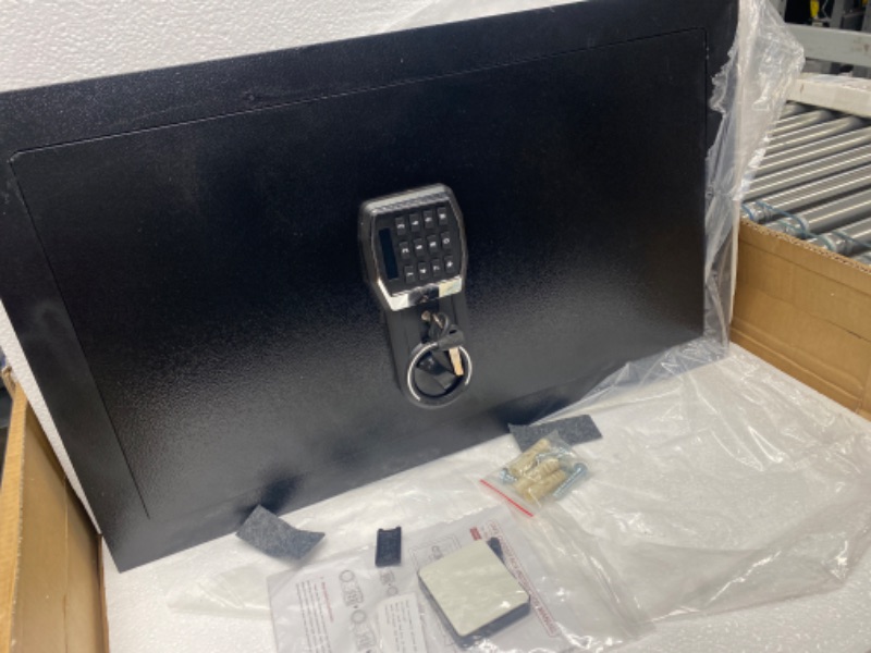 Photo 2 of **READ NOTES BELOW***22.6" Tall Fireproof Wall Safes Between the Studs 16" Centers, in Wall Safe Between Studs with Numeric Keypad and Removable Shelf, Wall Safe for Home Firearm Money Valuables EH-22.6" Tall