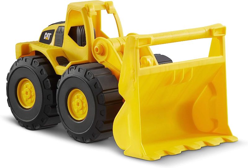 Photo 1 of CatToysOfficial 15" Wheel Loader Construction Toy | Ages 3+ | Sturdy Plastic | No Batteries Required | Cat Construction Tough Rigs Series