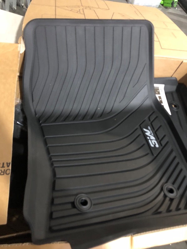 Photo 3 of 3W Floor Mats Fit 2022-2024 Toyota Tundra (Only for CrewMax Cab)