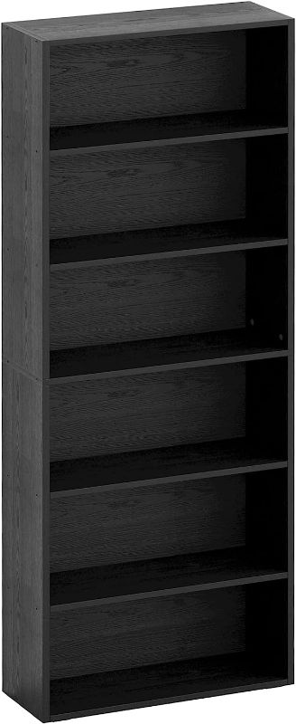 Photo 1 of IRONCK Bookshelves and Bookcases Floor Standing 6 Tier Display Storage Shelves 70in Tall Bookcase Home Decor Furniture for Home Office, Living Room, Bed Room
