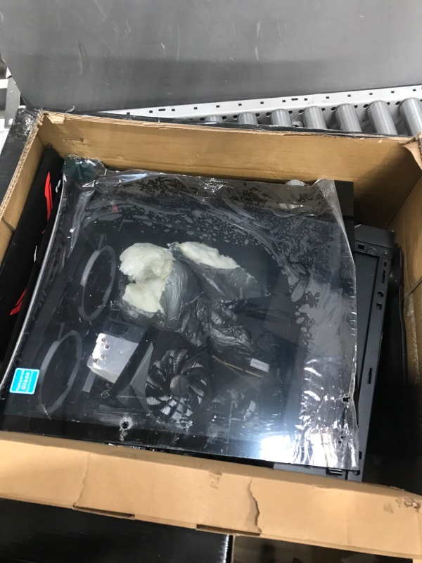 Photo 1 of **MAJOR DAMAGE*NON-FUNCTIONAL*FOR PARTS*SEE NOTES
Skytech Shadow Gaming PC Desktop INTEL Core i5 10400F 2.9 GHz, RTX 3050, 1TB NVME SSD, 8G DDR4 3200, 600W GOLD PSU, AC Wi-Fi, Windows 10 Home 64-bit