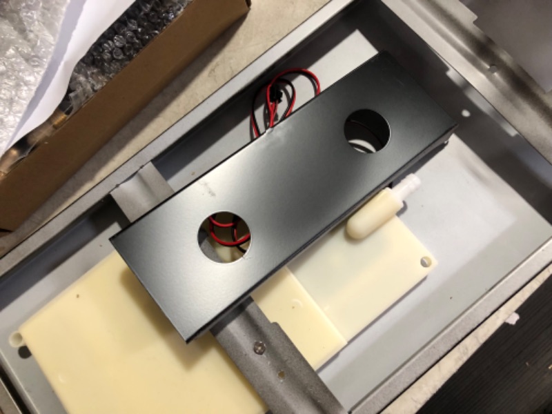 Photo 1 of LED Gold Shower Tower 304 Stainless Steel 4 In 1 Shower Panels System with Rainfall Shower Waterfall Bath Tub Fauc Rain Massage Body Jets for Home Hotel Resort Bathroom Lavatory Wash Black Brushed Gold