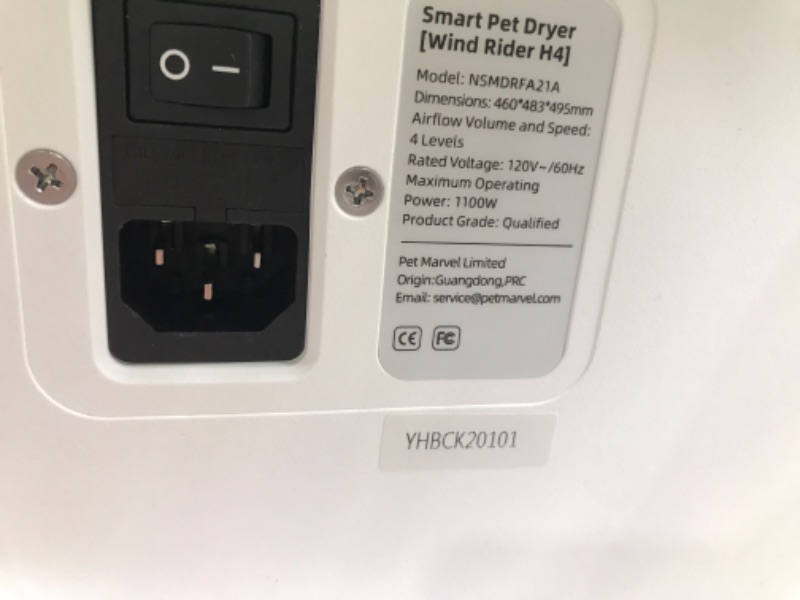 Photo 1 of 62L Pet Dryer Box for Cats and Small Dogs ?Fastest 15-Minute Drying?, 40dB Ultra Quiet Adjustable Drying Time Pet Hair Dryer Box, 360° Full Body Drying, Removable Base, With Light And Skylights (62L)
