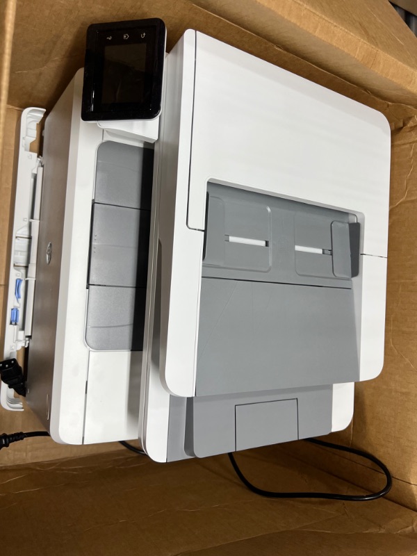 Photo 2 of (PARTS ONLY)HP Color Laserjet Pro MFP M283cdw All-in-One Wireless Laser Printer - 50-Sheet ADF, Auto Duplex Printing - Remote Mobile Print Scan Copy Fax, 22ppm, 8.5x14, 600dpi, Ethernet, Cbmoun Printer_Cable