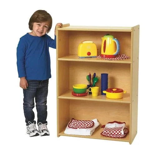 Photo 1 of ***NONREFUNDABLE - NOT FUNCTIONAL - FOR PARTS ONLY - SEE COMMENTS***
Angeles Value Line Narrow 3-Shelf Storage, Kids/Toddler Bookshelf & Toy Organizer