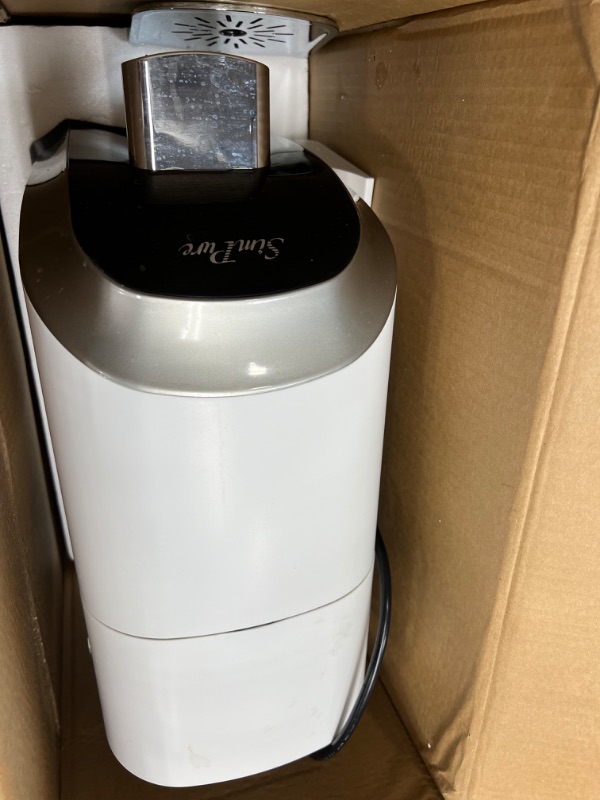 Photo 1 of SimPure Y7P-W UV Countertop Reverse Osmosis Water Filtration Purification System, 4 Stage RO Water Filter, Bottleless Water Dispenser, 4: 1 Pure to Drain, BPA Free (No Installation Required)