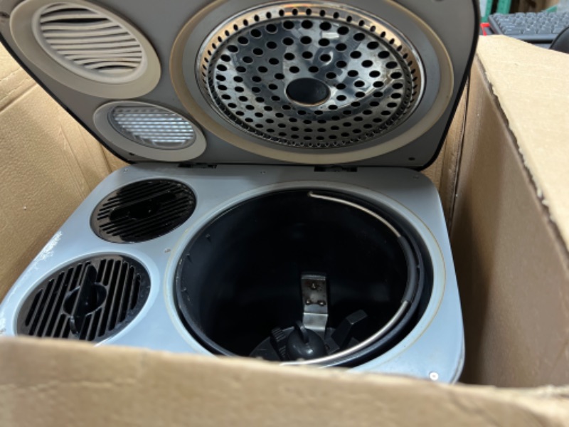 Photo 1 of Upgraded Electric Composter for Kitchen, iDOO 3L Smart Countertop Composter Indoor Odorless with Detachable Carbon Filter, Auto Food Cycle Compost Machine, Scrap Food Waste to Dry Compost for Plants I-E-01