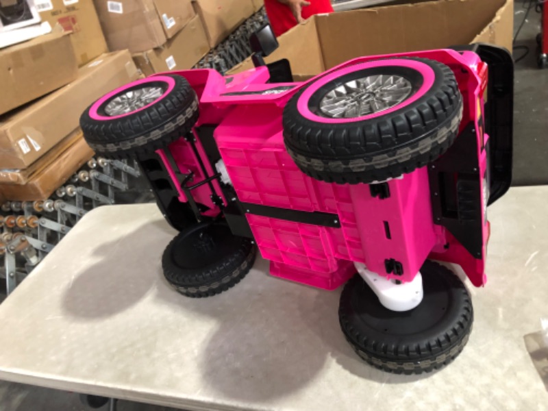 Photo 3 of ***USED - NO PACKAGING - DOESN'T POWER ON OR CHARGE - UNABLE TO TROUBLESHOOT***
Towallmark Officially Licensed AHL011,12V Kids Ride Jeep,Battery Powered Four-Wheel Ride Toy