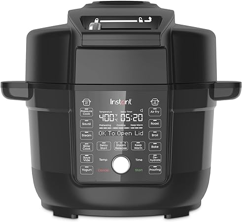 Photo 1 of ***SEE NOTES*** Instant Pot Duo Crisp Ultimate Lid, 13-in-1 Air Fryer and Pressure Cooker Combo, Sauté, Slow Cook, Bake, Steam, Warm, Roast, Dehydrate, Sous Vide, & Proof, App With Over 800 Recipes, 6.5 Quart 6.5QT Ultimate