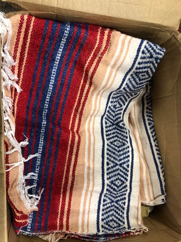 Photo 1 of 6x4 picnic fringe blankets 