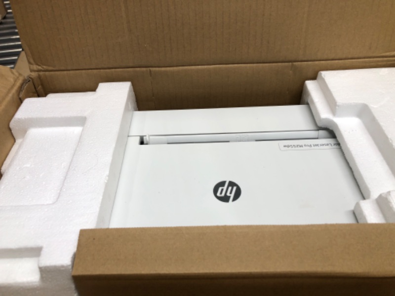 Photo 2 of HP Color LaserJet Pro M255dw Wireless Laser Printer, Remote Mobile Print, Duplex Printing, Works with Alexa (7KW64A), White