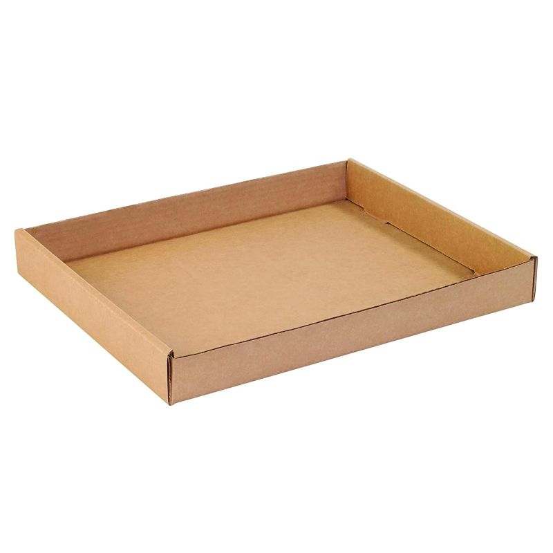 Photo 1 of Corrugated Cardboard Boxes, 15"L x 12"W x 1.75"H, Pack of 100
