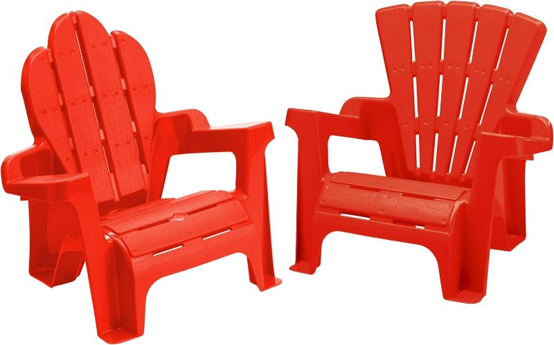 Photo 1 of ***READ NOTES***American Plastic Toys Kids’ Adirondack (2-Pack, Red)