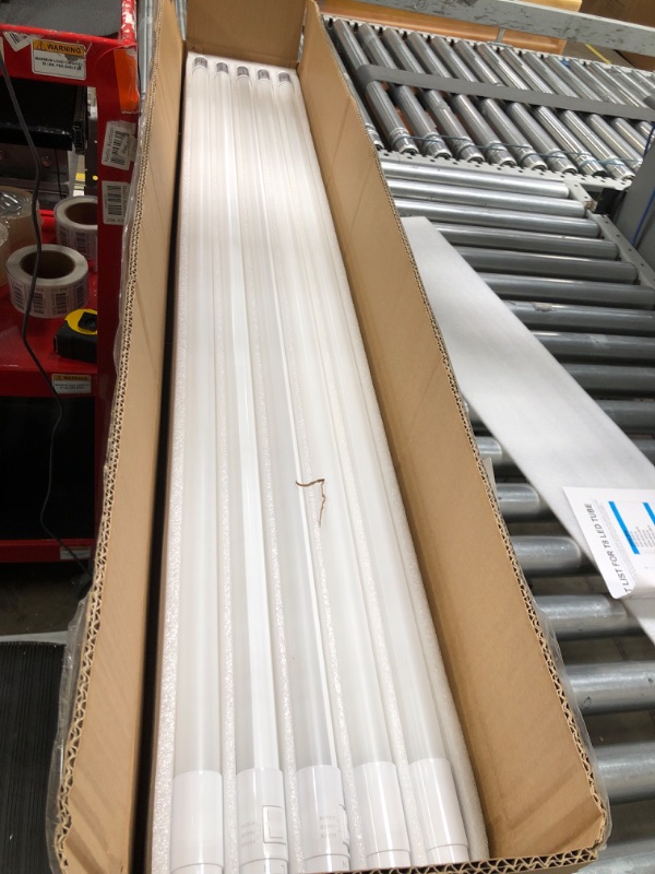 Photo 2 of 20 Pack 3CCT 4FT LED T8 Hybrid Type A+B Light Tube, 18W, 4000K/5000K/6500K Selectable, Plug & Play or Ballast Bypass, Single or Double End Powered, 2300lm, Frosted Cover, T8 T10 T12, 120-277V, UL, FCC